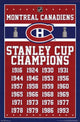 Montreal Canadiens 2013 Champions Poster Print