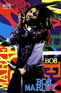 Bob Marley Name Poster Print - 24x36 Rolled Poster