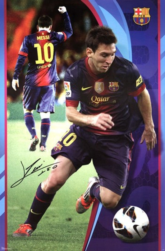 Lionel Messi Rolled Poster Print 24x36 - Item #VARTIARP6920