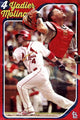 St. Louis Cardinals Yadier Molina Poster Print showcasing vibrant colors and action.