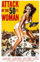Attack of the 50 ft Woman Rolled Poster Print