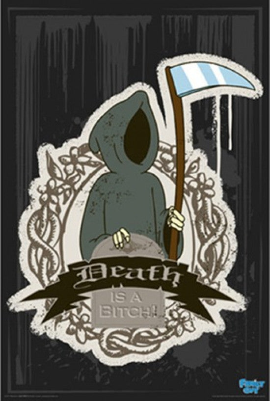 Family Guy Death Reaper Poster Print - 22x34