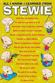 Family Guy Stewie Know It All Poster Print - 24x36