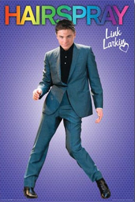 Hairspray Link Larkin Rolled Poster Print (22x34)