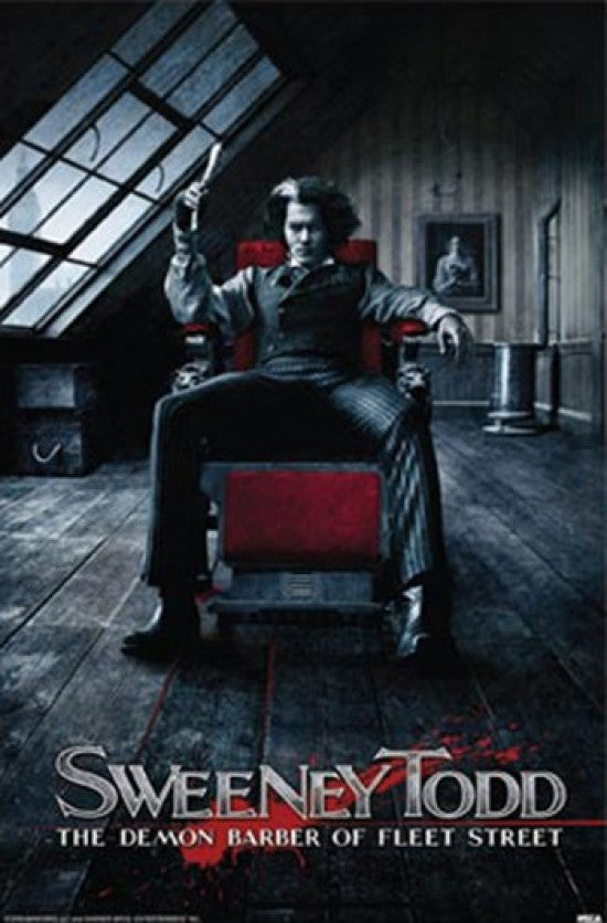Sweeney Todd - The Demon Barber of Fleet Street Poster Print