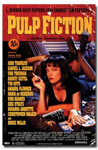 Pulp Fiction Smoking Poster Print - 24x36 Rolled Art