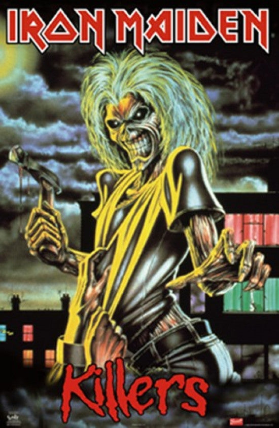 Iron Maiden Killers Poster Print - Rolled Art for Fans