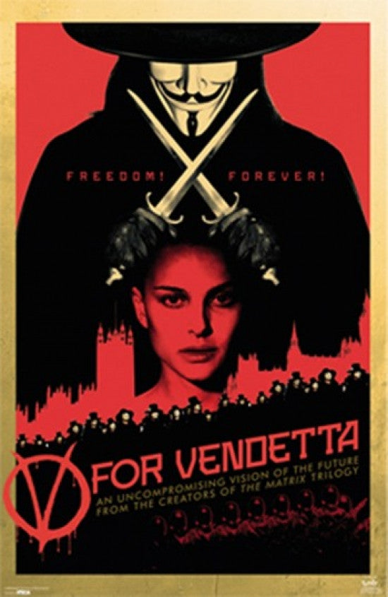 V For Vendetta Rolled Poster Print (22x34) - Item #VARTIARP8221