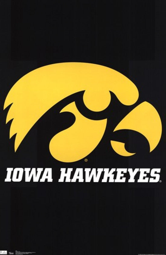 University of Iowa Poster Print - 24x36 Rolled Art