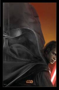 Star Wars Teaser Poster Print in vibrant colors, size 22 x 34.