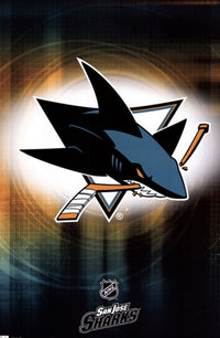 Sharks Logo Poster Print 24 x 36 inches