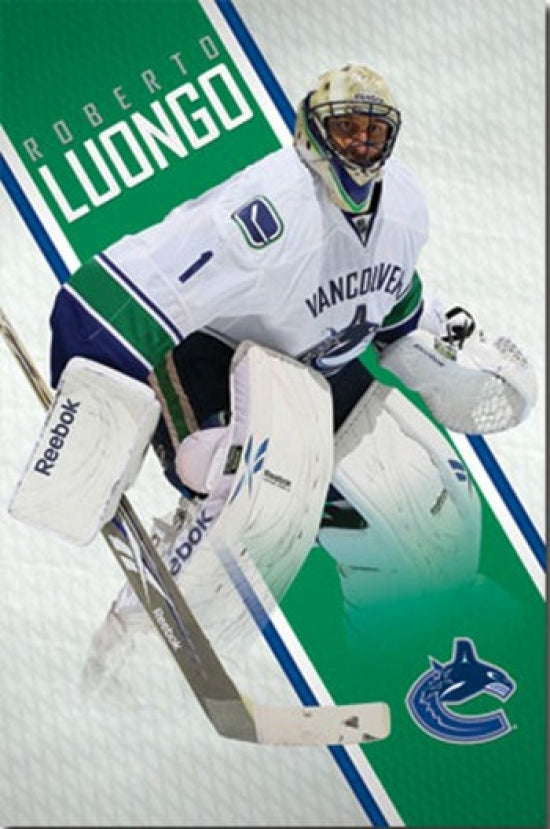 Roberto Luongo Vancouver Canucks Poster Print