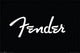 Fender Logo Poster Print - 34x22 Rolled Art Print