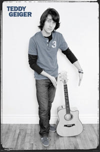 Teddy Geiger Poster Print - 24x36 inches, vibrant colors and high-quality finish.