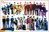 The Beatles Groups Poster Print - 34x22 Rolled Art