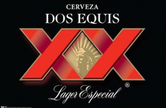 Dos Equis Beer Poster Print (34x22) - Rolled Wall Art