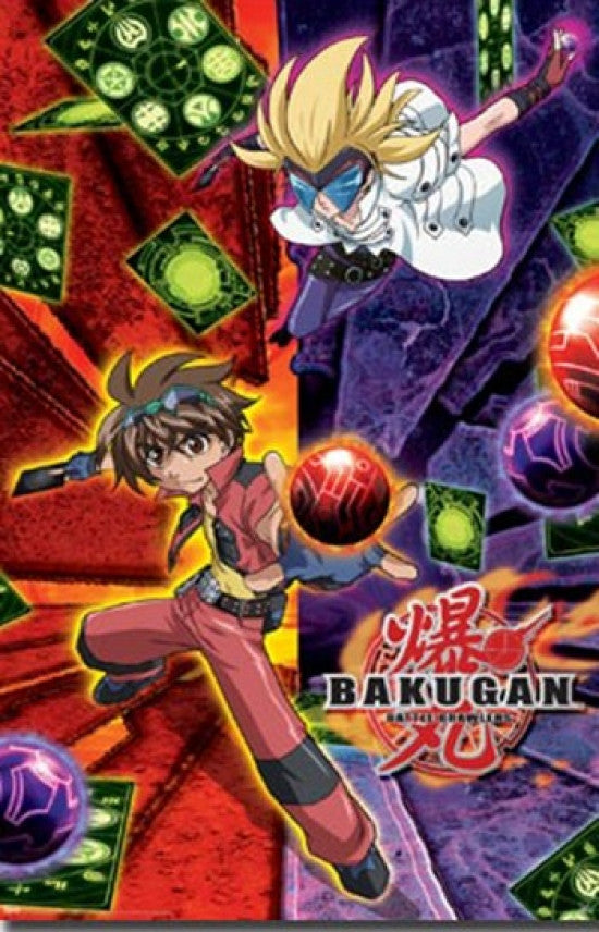 Bakugan Dan and Masquerade Poster Print - 22x34