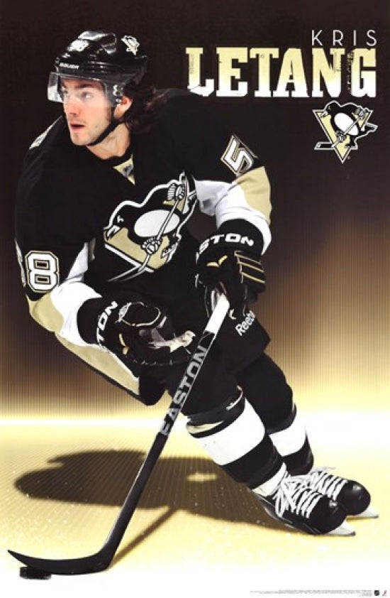Penguins K Letang 13 Poster Print - Hockey Artwork