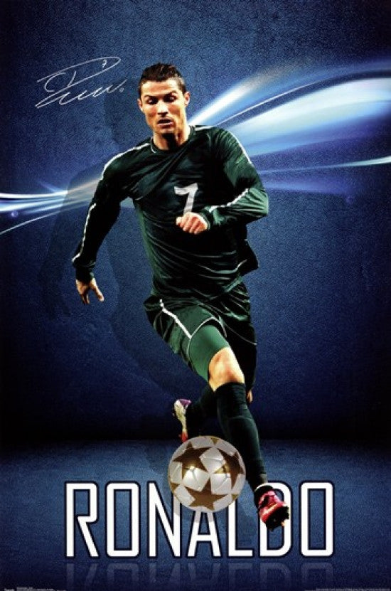 Ronaldo - Onda Rolled Poster Print (22x34)