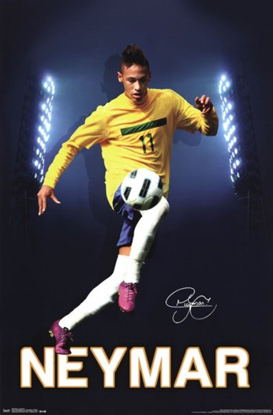 Neymar Semforo Poster Print - 24x36 Rolled Poster