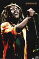 Bob Marley Singing Poster Print - 24x36 Rolled Poster