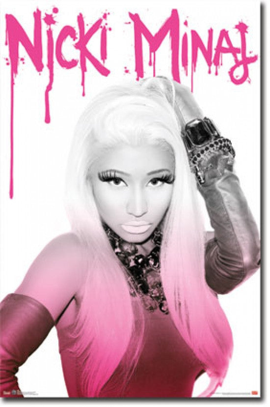 Nicki Minaj Poster Print - Vibrant Artwork for Fans