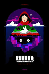 Kumiko the Treasure Hunter Movie Poster Print featuring adventurous design.