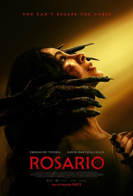 Rosario Movie Poster Print showcasing vibrant artwork.