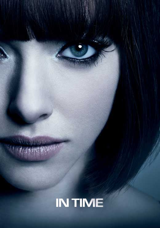In Time Movie Poster Print featuring a captivating design.