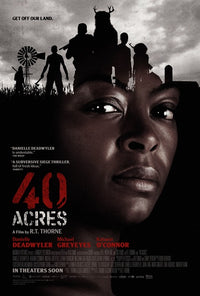 40 Acres Movie Poster Print showcasing vibrant cinema art.
