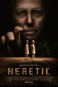 Heretic Movie Poster Print showcasing cinematic art.