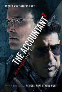 The Accountant 2 Movie Poster - Eye-catching design for movie fans