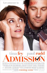 Admission Movie Poster Print featuring vibrant design and cinematic theme.