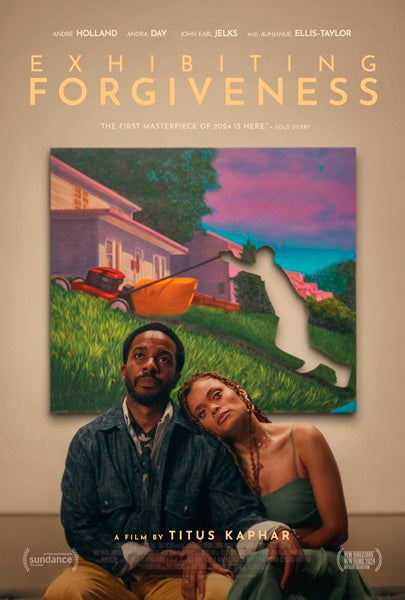 Exhibiting Forgiveness Movie Poster Print showcasing themes of redemption and understanding.