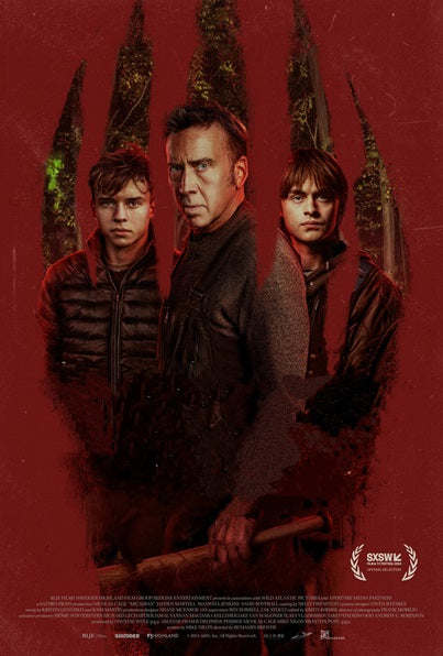 Arcadian Movie Poster Print featuring vibrant artwork