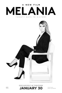 Melania Movie Poster - 11x17 Print showcasing cinematic art.
