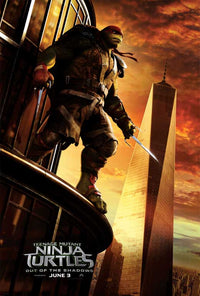 Teenage Mutant Ninja Turtles: Out of the Shadows Movie Poster featuring vibrant artwork.