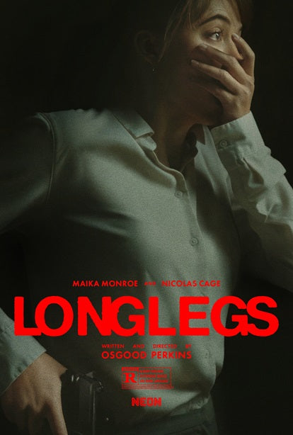 Longlegs Movie Poster Print showcasing cinematic art.