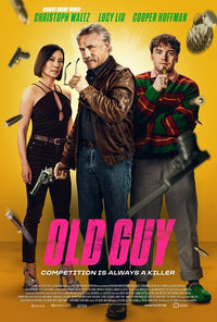 Old Guy Movie Poster Print showcasing classic comedy artwork.
