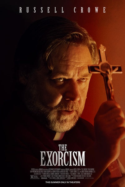 The Exorcism Movie Poster Print showcasing horror-themed artwork.