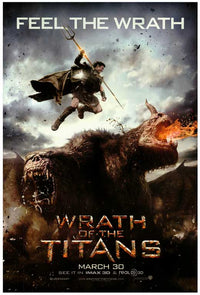 Wrath of the Titans Movie Poster Print showcasing epic fantasy artwork.