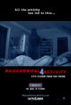 Paranormal Activity 4 Movie Poster Print featuring eerie horror imagery.