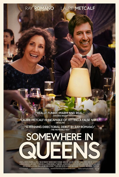 Somewhere in Queens Movie Poster Print showcasing cinematic art.