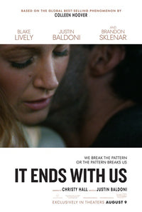 It Ends with Us Movie Poster showcasing emotional visuals.