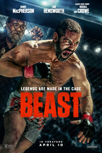 Beast Movie Poster Print showcasing captivating cinematic artwork.