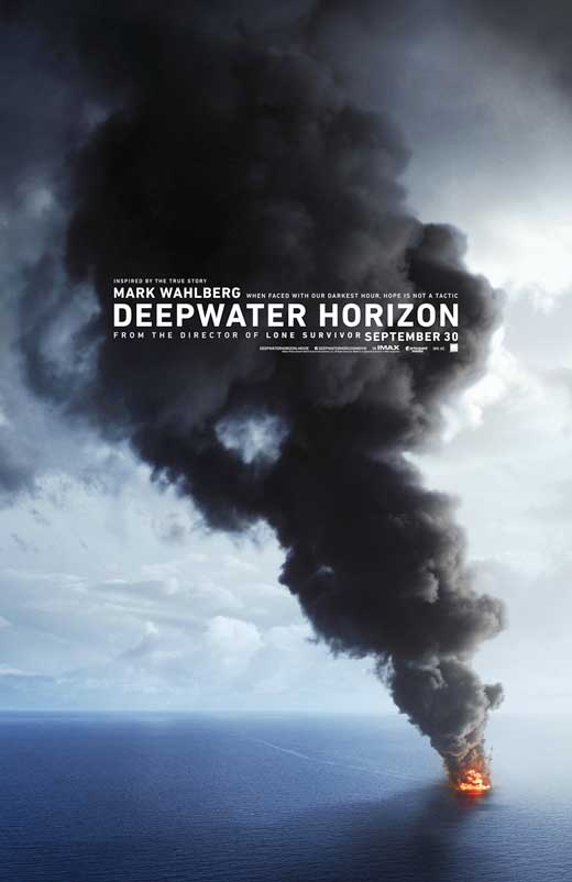 Deepwater Horizon Movie Poster Print showcasing dramatic film imagery.