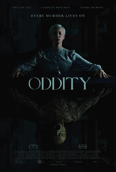 Oddity Movie Poster Print showcasing whimsical design and vibrant colors.