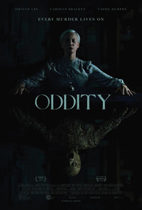 Oddity Movie Poster Print showcasing whimsical design and vibrant colors.