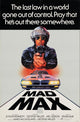 Mad Max Movie Poster Print showcasing dynamic artwork