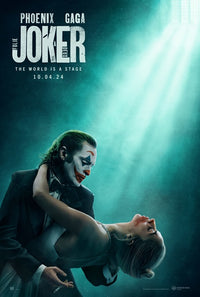 Joker Folie a Deux Movie Poster showcasing the iconic character.